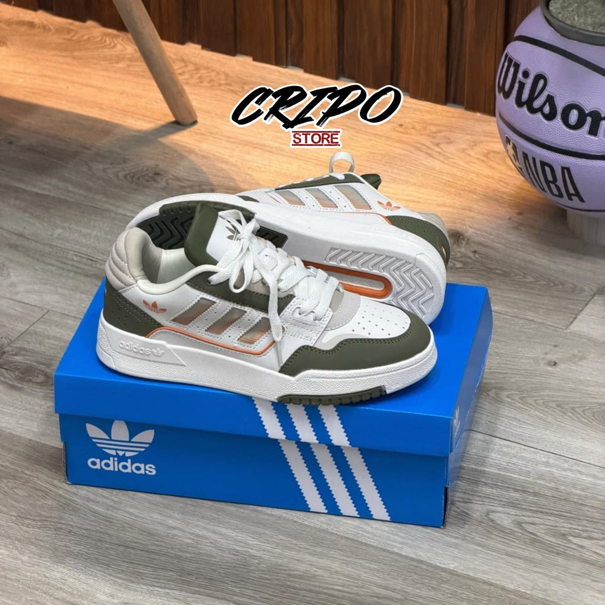 ADIDAS DROP STEP OLIVE