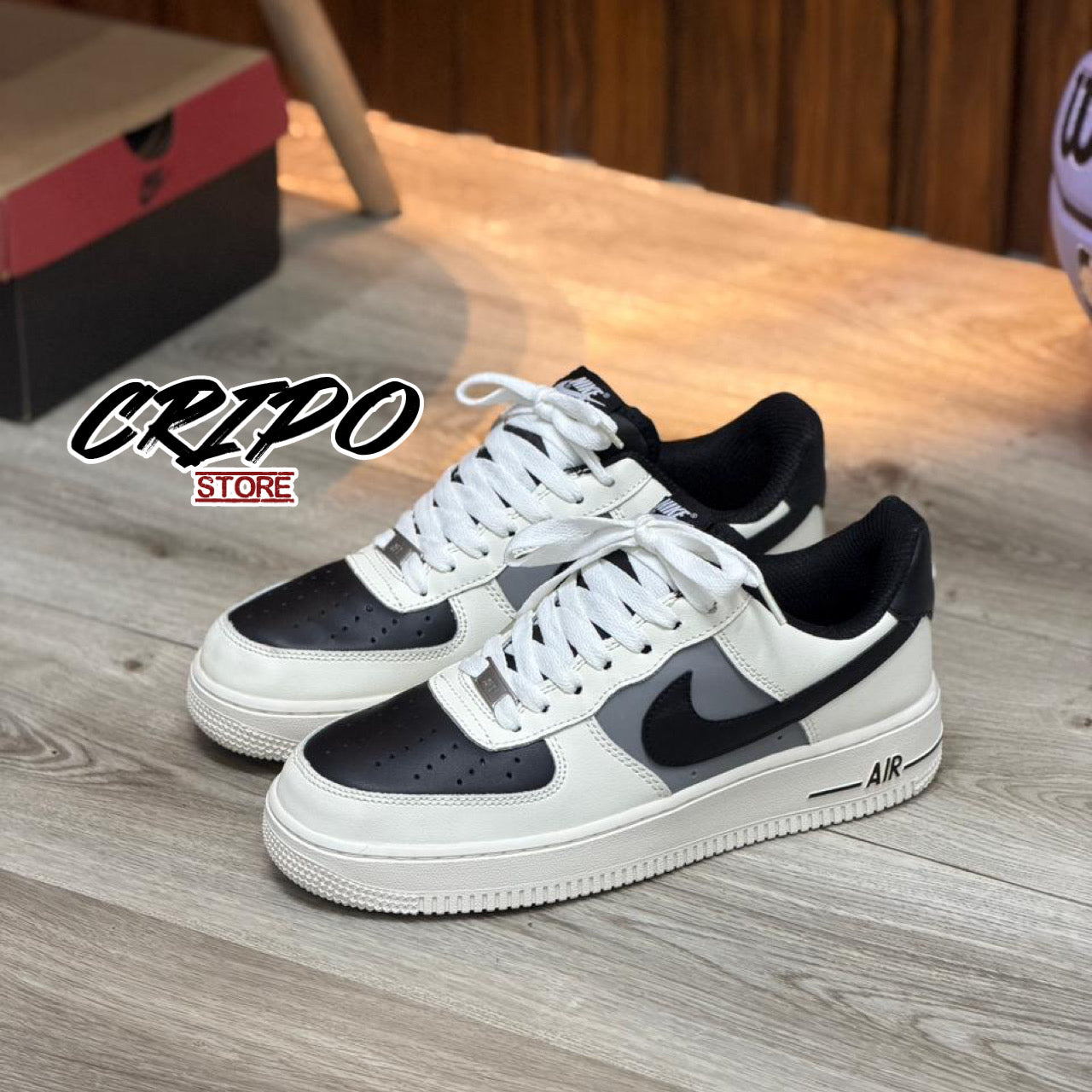 Nuevos AF1 - TRIPLE MIX GREY