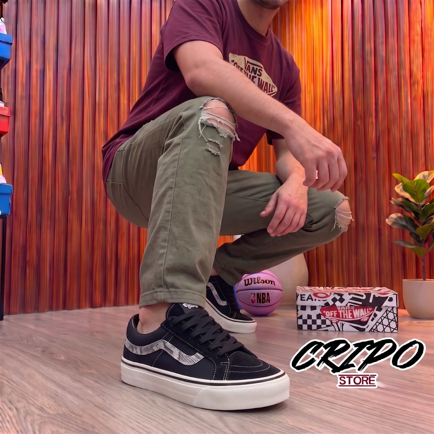 VANS KNU SKOOL VIPER BLACK