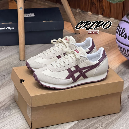 ONITSUKA EDR 78 CREAM BURGUNDY