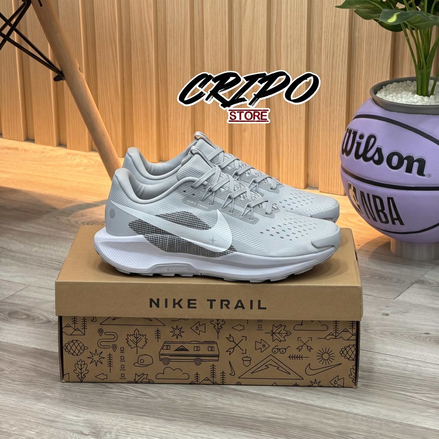 PEGASUS TRAIL 5 ®️ WOLF GREY