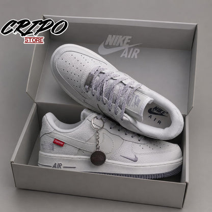 Nuevos AF1 - NORTH FACE WHITE