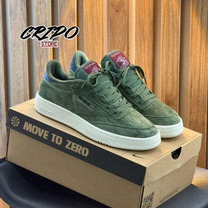 RBK CLUB C OLIVE SUEDE