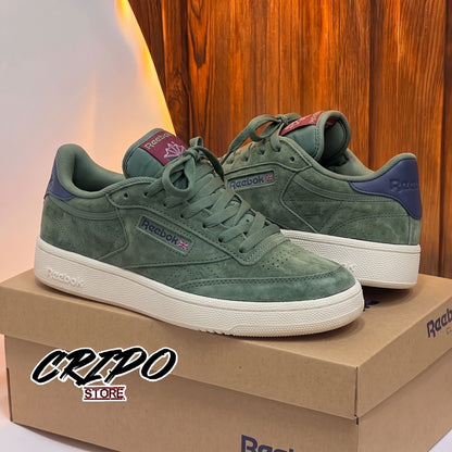 RBK CLUB C OLIVE SUEDE
