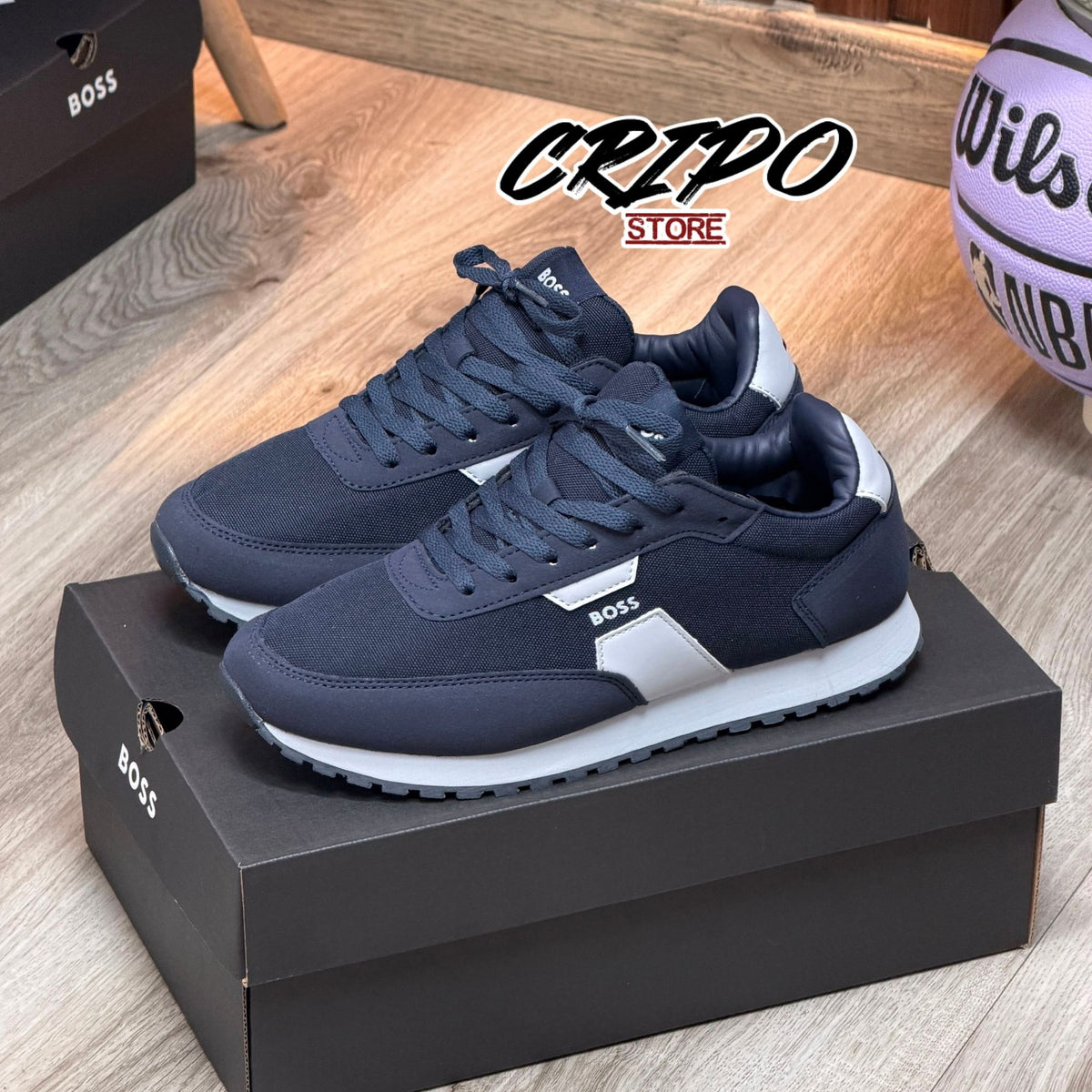 H.BOSS PARKOUR NAVY CLASSIC