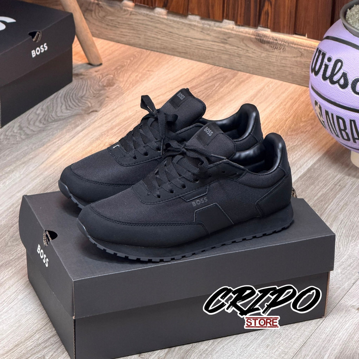 H.BOSS PARKOUR CORE BLACK