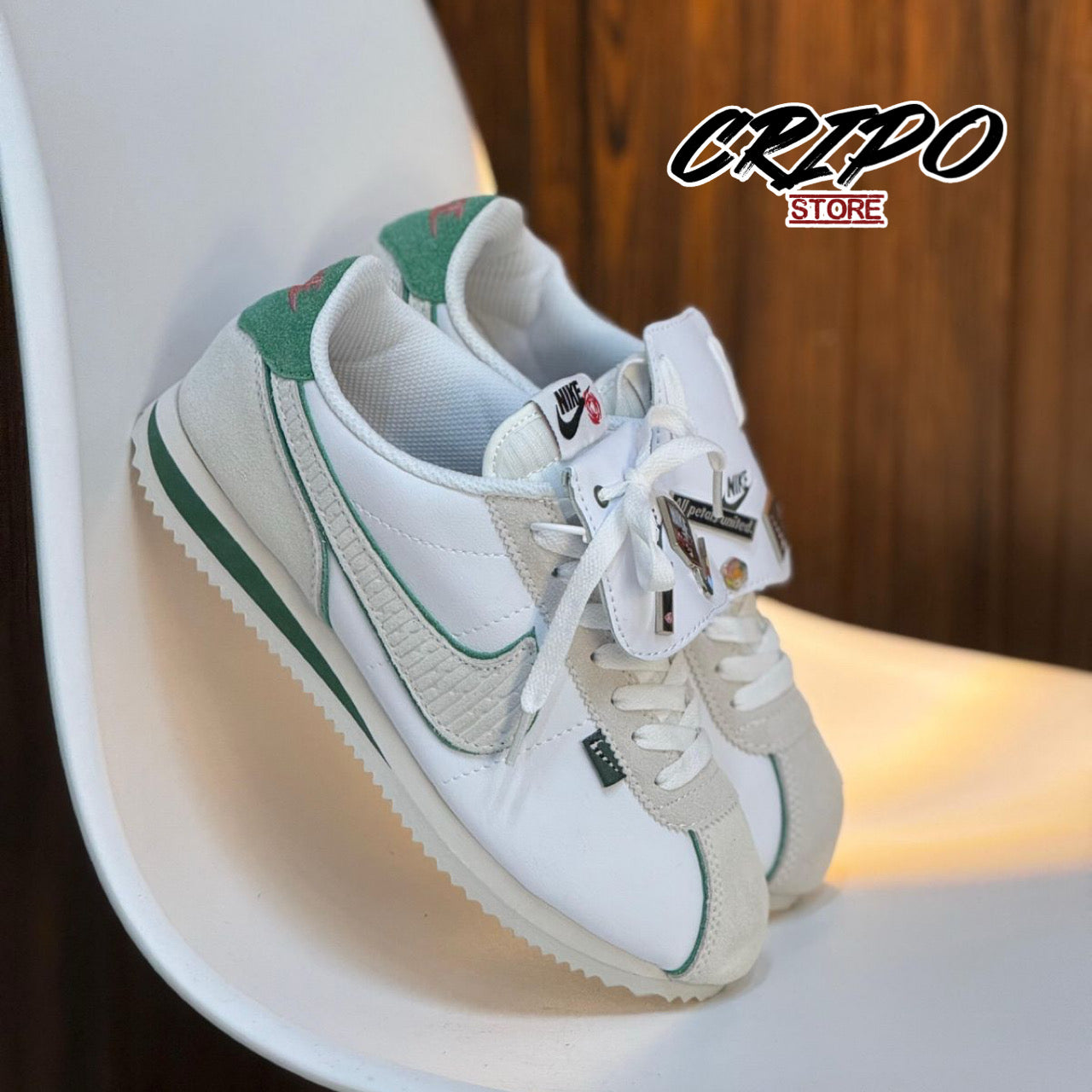 CORTEZ WHITE GUM ✏️