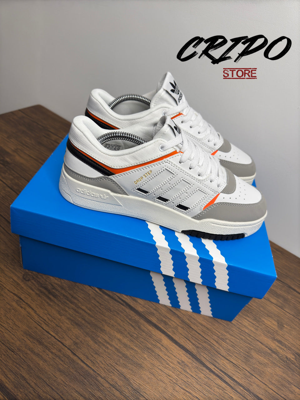 DROPSTEP BLANCO & NARANJA