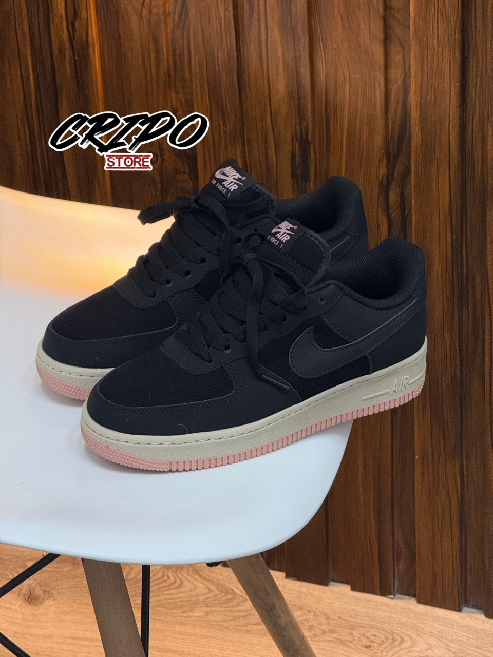 AF1 BLACK ROSE GUM