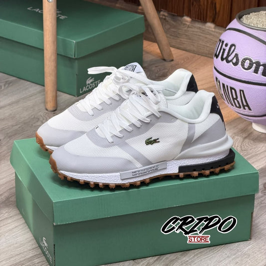 LACOSTE TRACK WHITE GUM