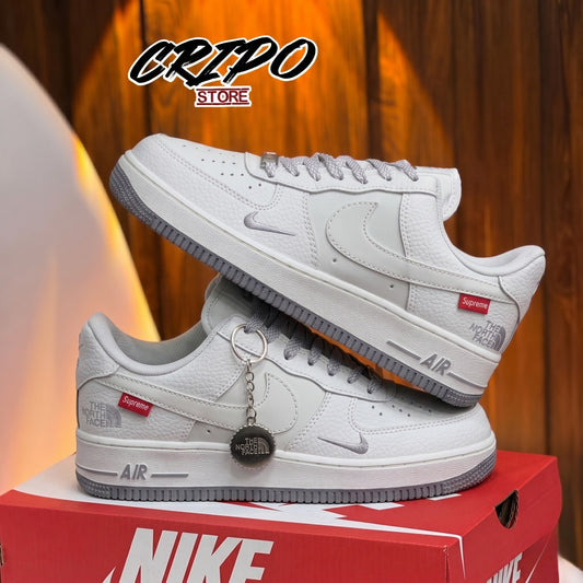 Nuevos AF1 - NORTH FACE WHITE