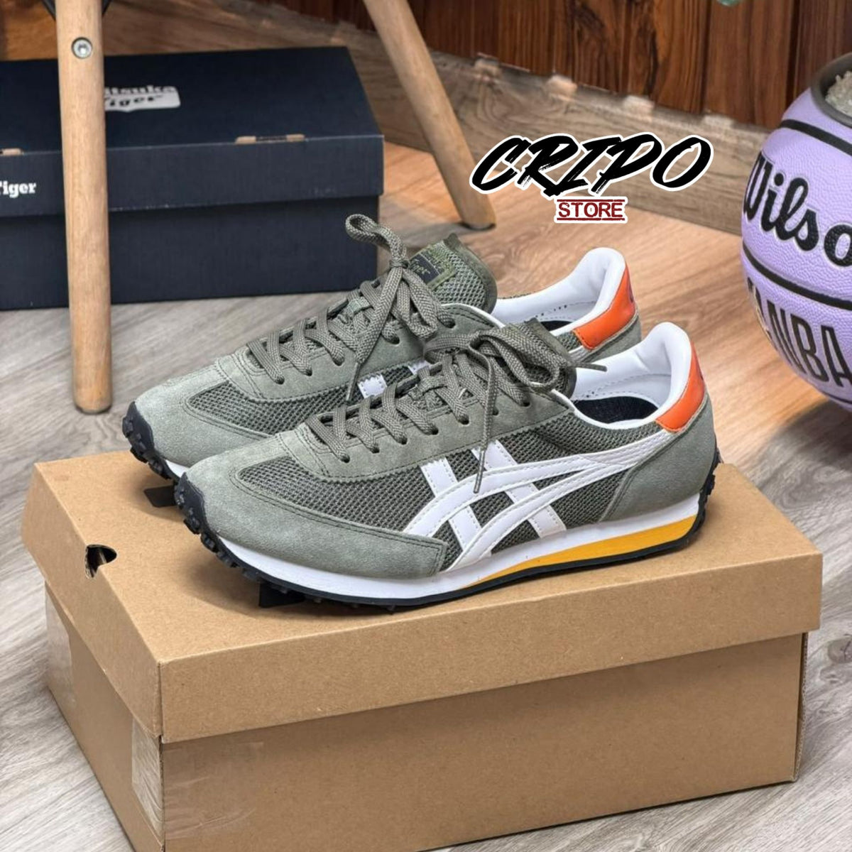 ONITSUKA EDR 78 OLIVE VINTAGE