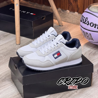 TOMMY H. RUNNER PLATINUM WHITE